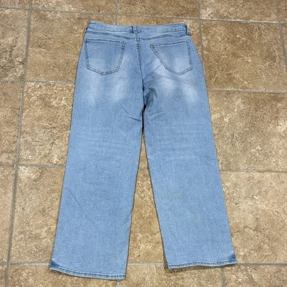 Classic Light Blue Straight Leg Jeans - Picture 5 of 5